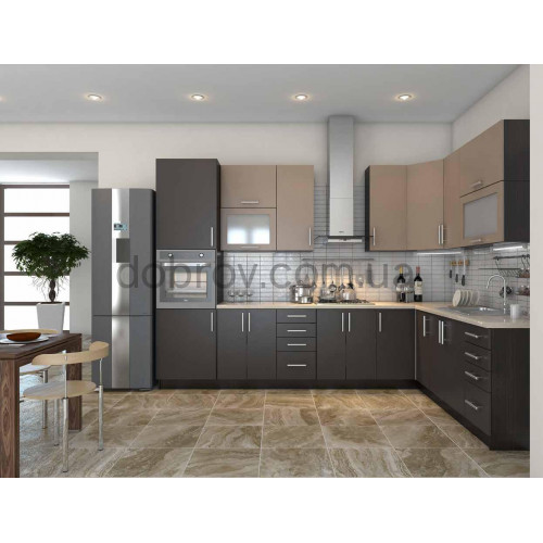 Купити Кухня Еліт айворі супермат в Добров Меблі Купити Кухня Еліт айворі супермат в Добров Меблі