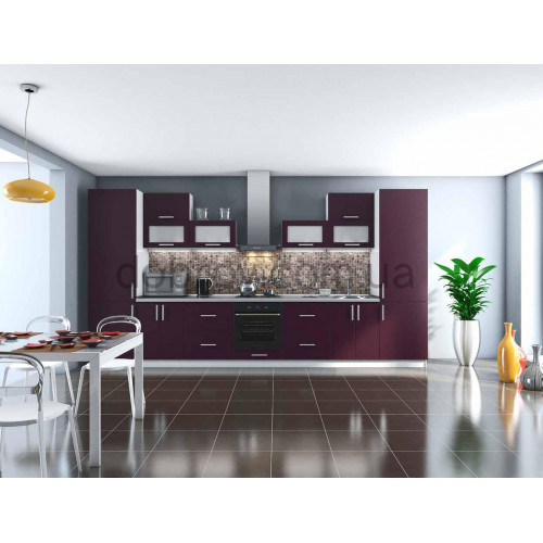 Кухня Элит арктика супермат в Добров Меблі Кухня Элит арктика супермат в Добров Меблі