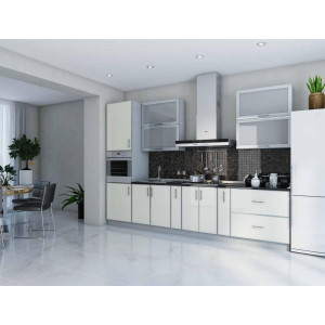 Кухня Фрейм слоновая кость