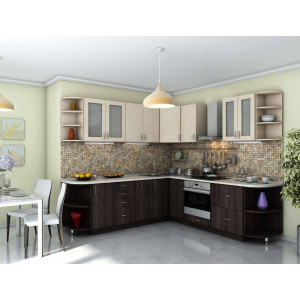 Кухня Модест дуб молочный