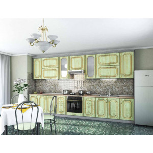 Кухня Платинум патина 38 радіал