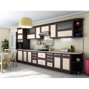 Кухня Контур венге темный