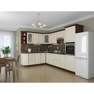 Кухня Квадрис ясень жемчужный