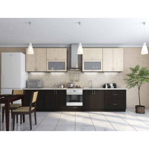 Кухня Санрайз клен светлый