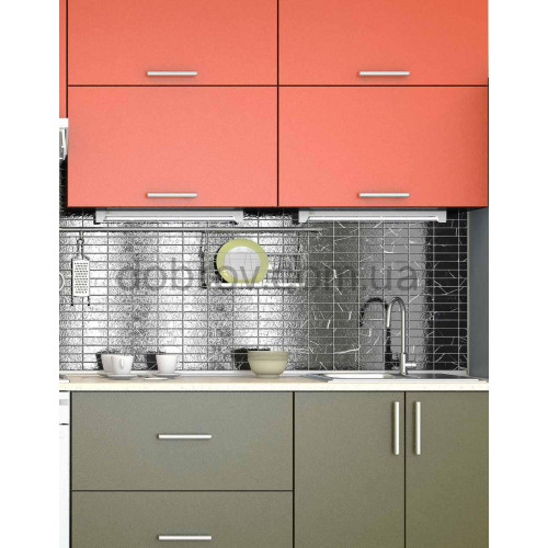 Кухня Элит оранж супермат в Добров Меблі Кухня Элит оранж супермат в Добров Меблі