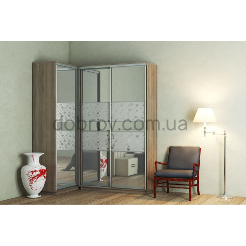 Купити Приставна шафа-купе Гарант 110x60x220 см в Добров Меблі Купити Приставна шафа-купе Гарант 110x60x220 см в Добров Меблі