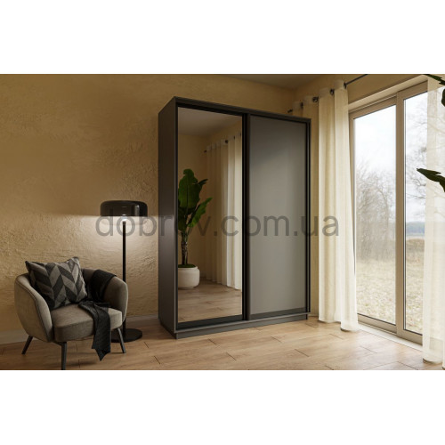 Шкаф-купе Практик 1 100x60x240 в Добров Меблі Шкаф-купе Практик 1 100x60x240 в Добров Меблі