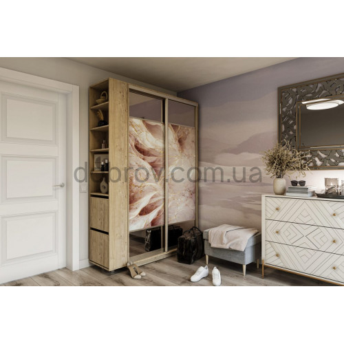 Шкаф-купе Практик 1 100x60x240 в Добров Меблі Шкаф-купе Практик 1 100x60x240 в Добров Меблі