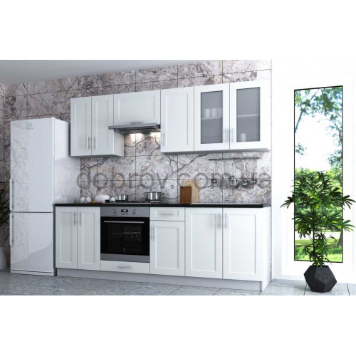 Кухня с крашенными фасадами Рич в Добров Меблі Кухня с крашенными фасадами Рич в Добров Меблі