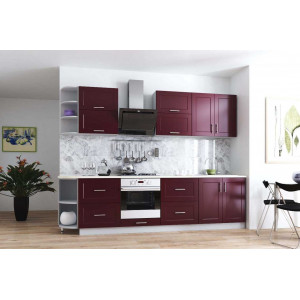 Кухня с крашенными фасадами Рич