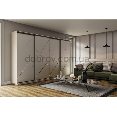 Шкаф-купе 280x45x220 в Добров Меблі Шкаф-купе 280x45x220 в Добров Меблі