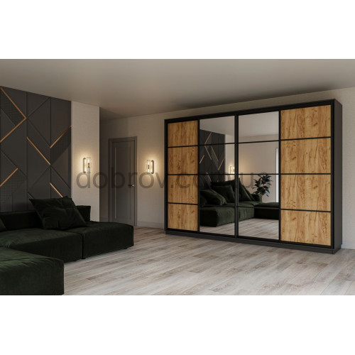 Шкаф-купе 340x45x220 в Добров Меблі Шкаф-купе 340x45x220 в Добров Меблі