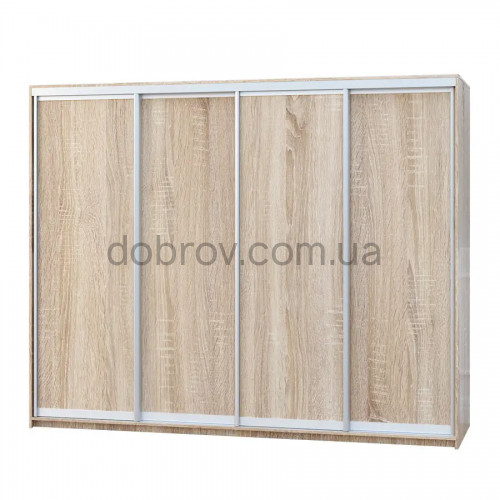 Шкаф-купе Практик 131/4 260x60x240 в Добров Меблі Шкаф-купе Практик 131/4 260x60x240 в Добров Меблі