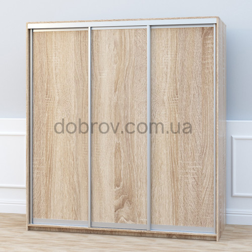 Шкаф-купе Практик 133/3 260x60x240 в Добров Меблі Шкаф-купе Практик 133/3 260x60x240 в Добров Меблі