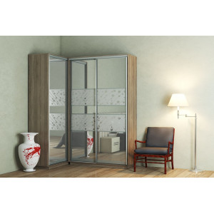 Приставной шкаф-купе Гарант 110x60x240 см