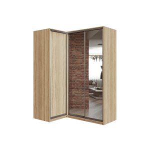 Приставной шкаф-купе Гарант 120x60x240 см