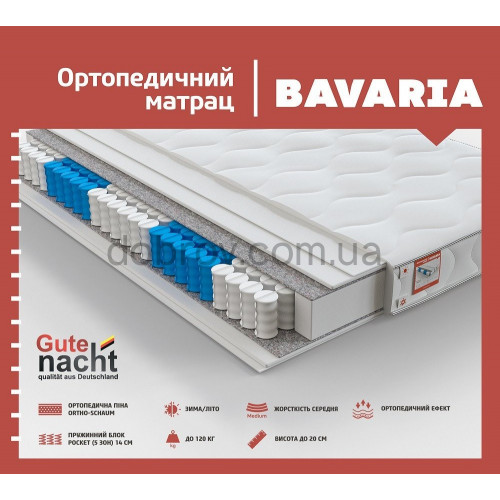 Матрас Bavaria Gute Nacht в Добров Меблі Матрас Bavaria Gute Nacht в Добров Меблі