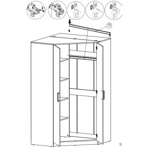Шафа кутова Сімпл