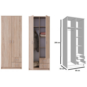 Шафа розпашна Сімпл 2Д 2Ш