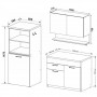 Смарт-кухня Sens Сатин в Добров Меблі Смарт-кухня Sens Сатин в Добров Меблі